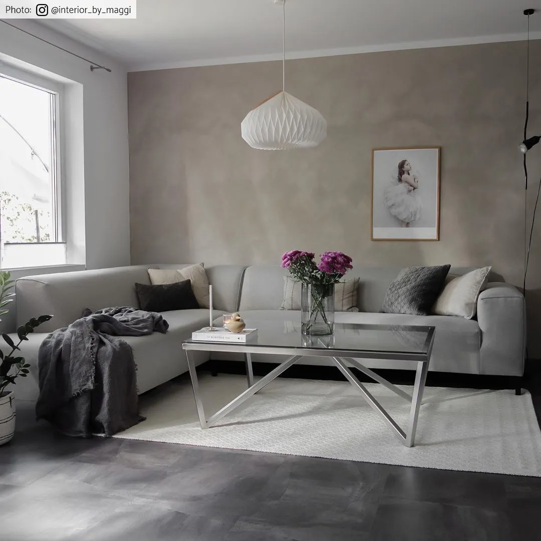 Cotton rug - Saltnes (beige)