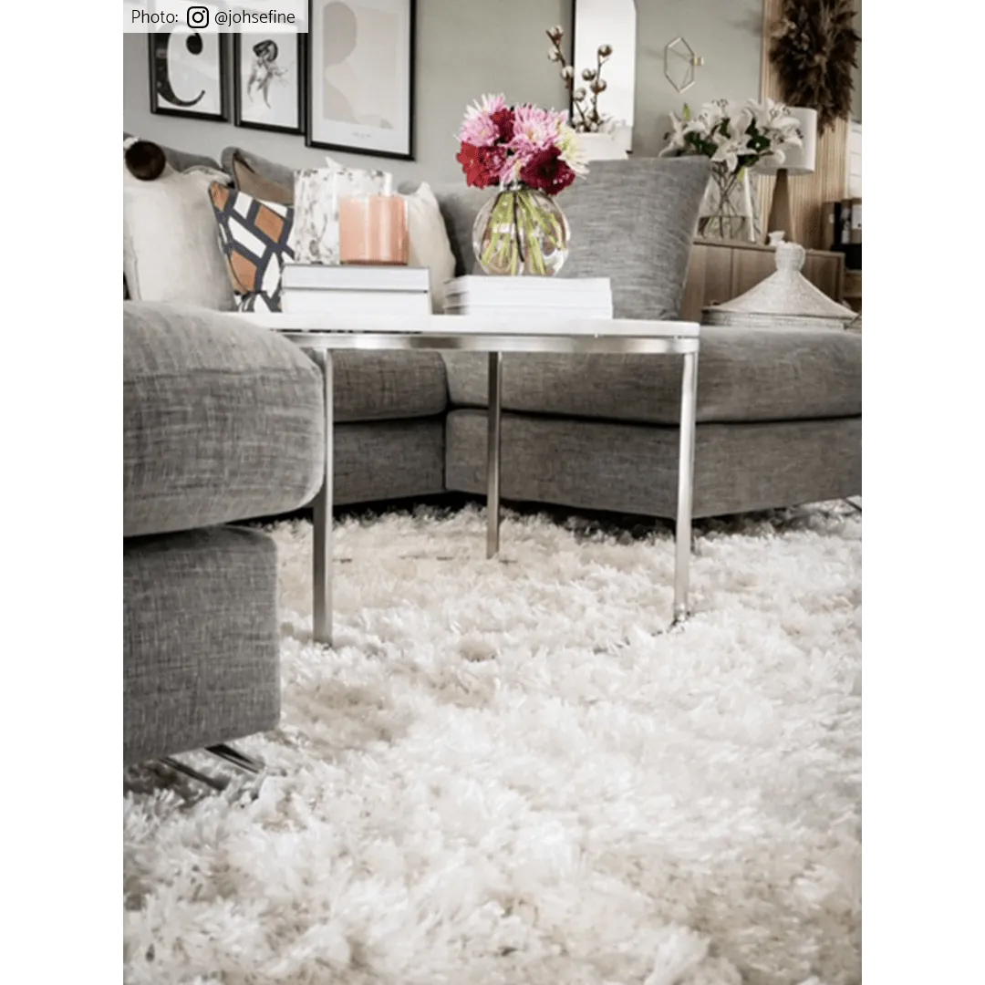 Shaggy rugs - Janjira (offwhite)