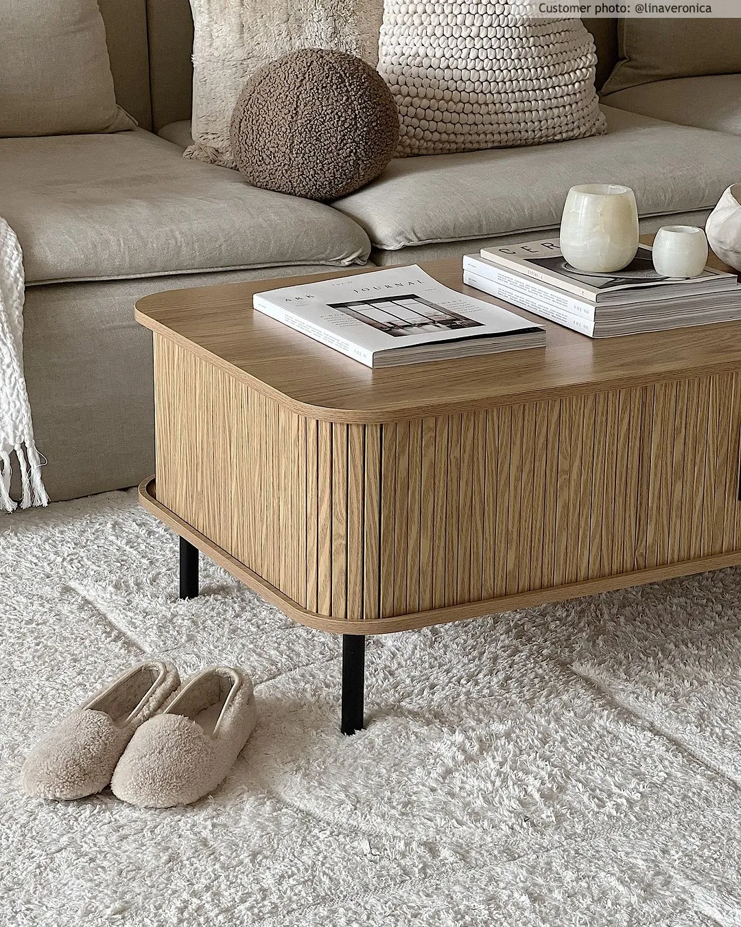 Shaggy rugs - Cremona Natural Cotton Shaggy (offwhite)
