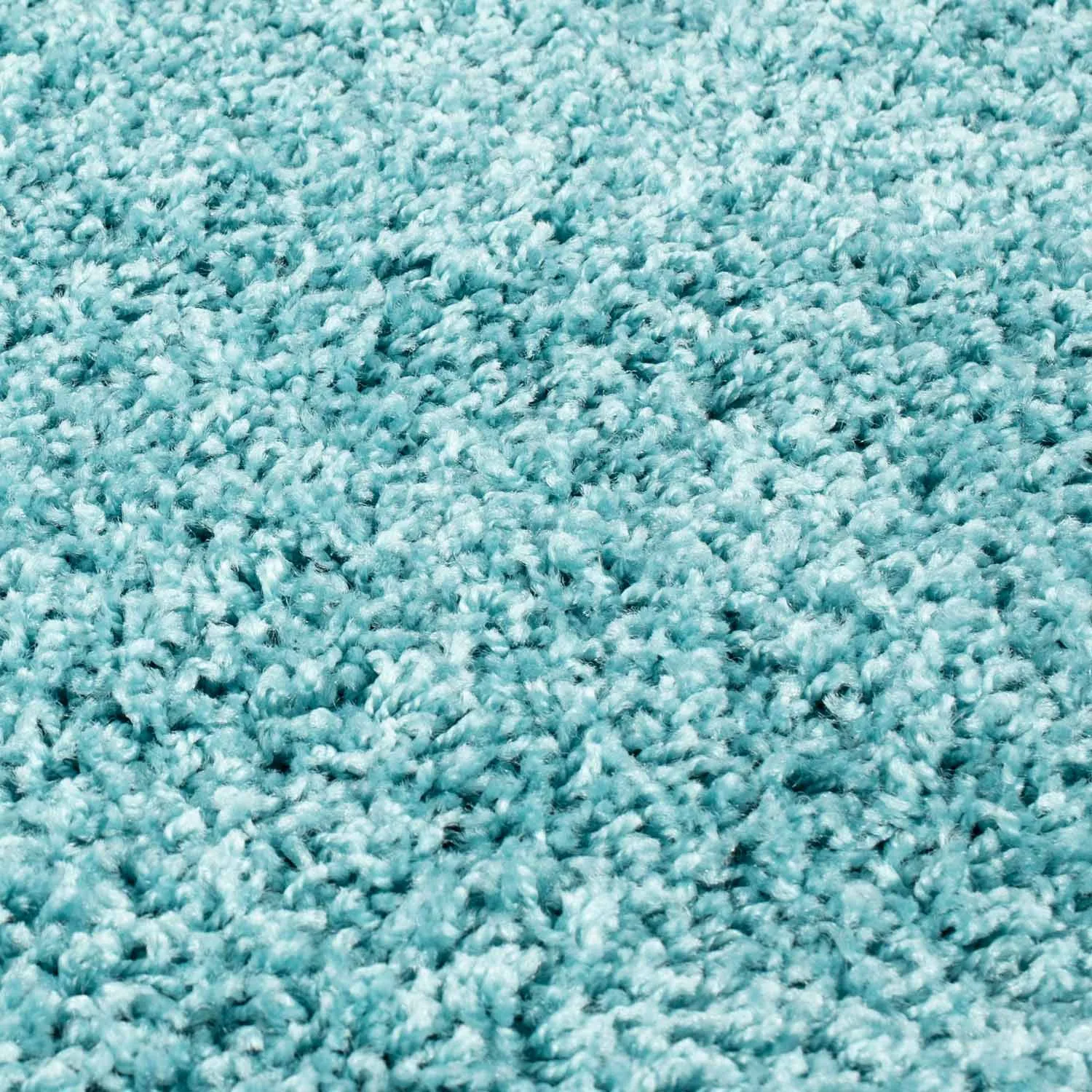 Shaggy rugs - Trim (turquoise)