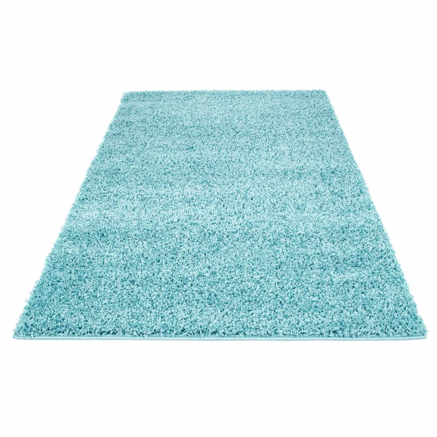 Shaggy rugs - Trim (turquoise)