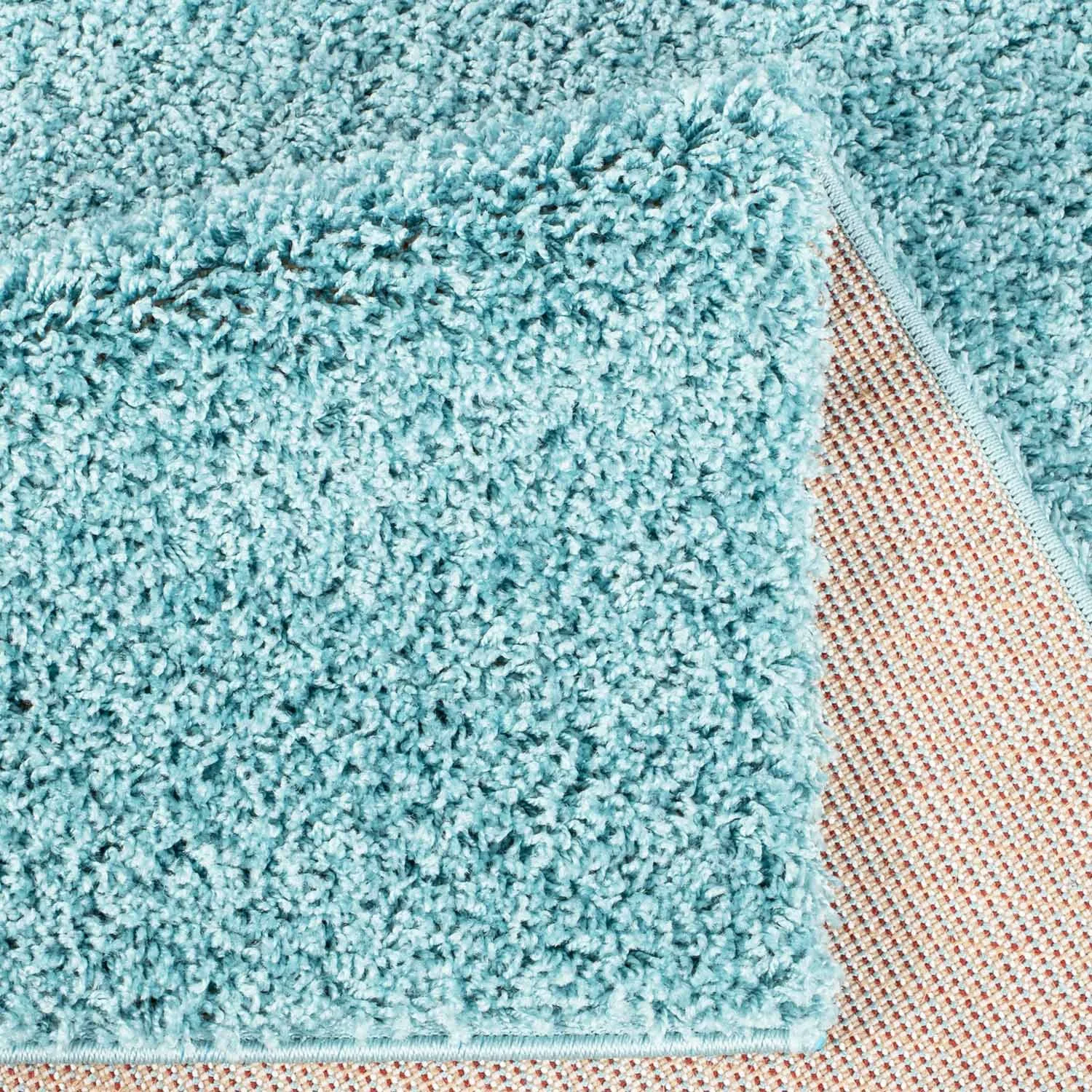 Shaggy rugs - Trim (turquoise)