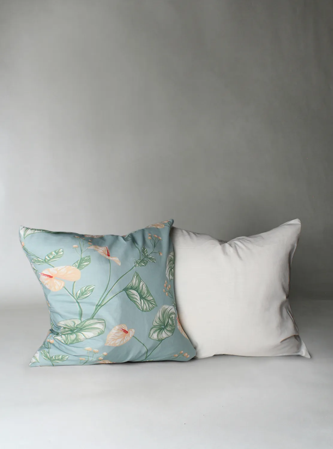 Cushion covers 2-pack - Adella (turquoise)