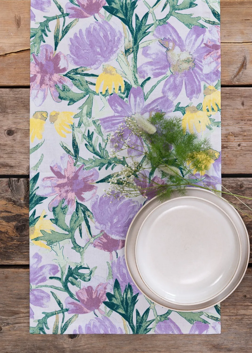Table runner - Cutie (purple)