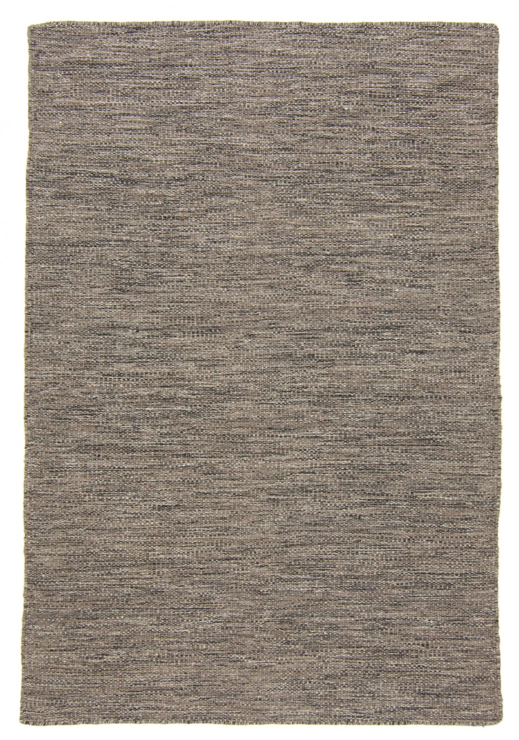 Wool rug - Dhurry (anthracite)