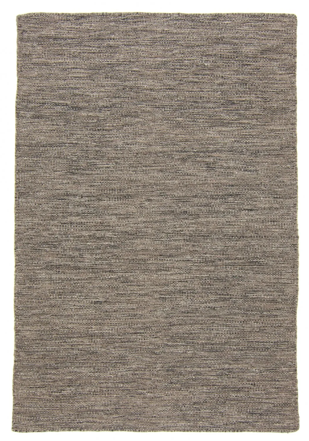 Wool rug - Dhurry (anthracite)