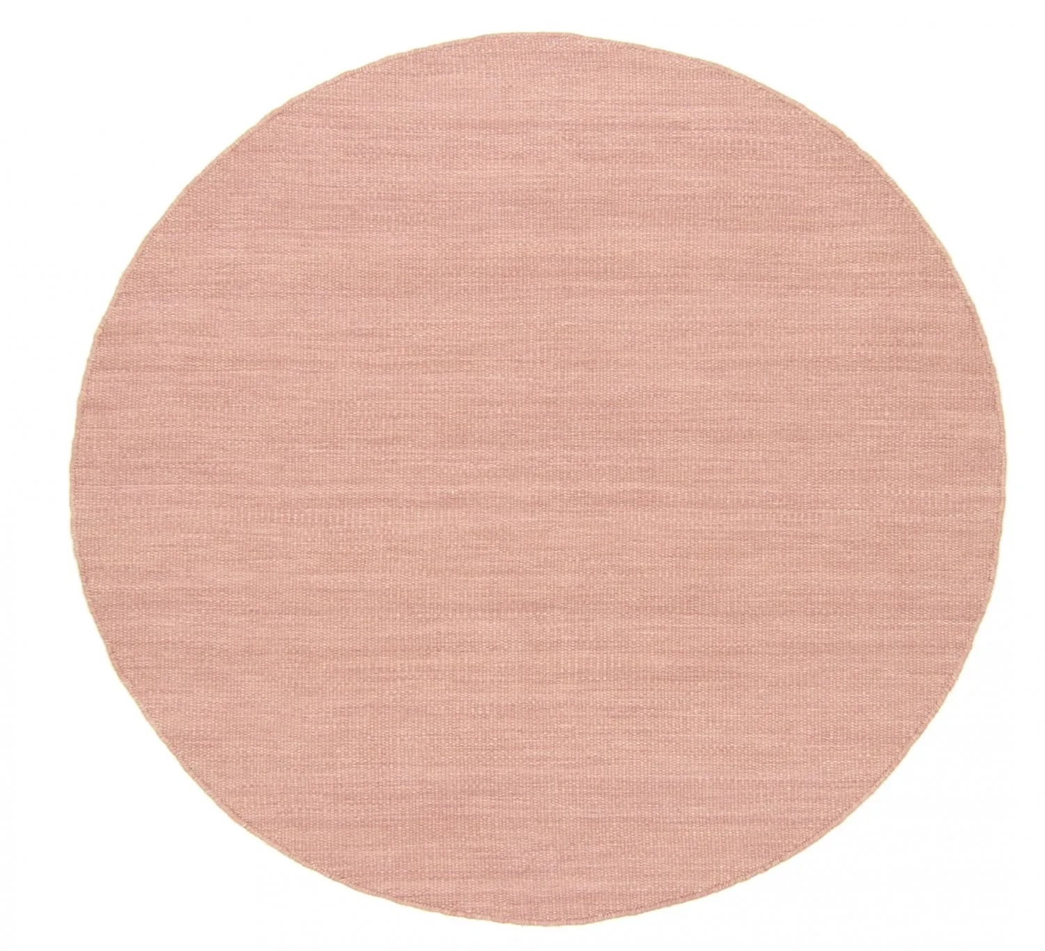 Round rug - Dhurry (pink)
