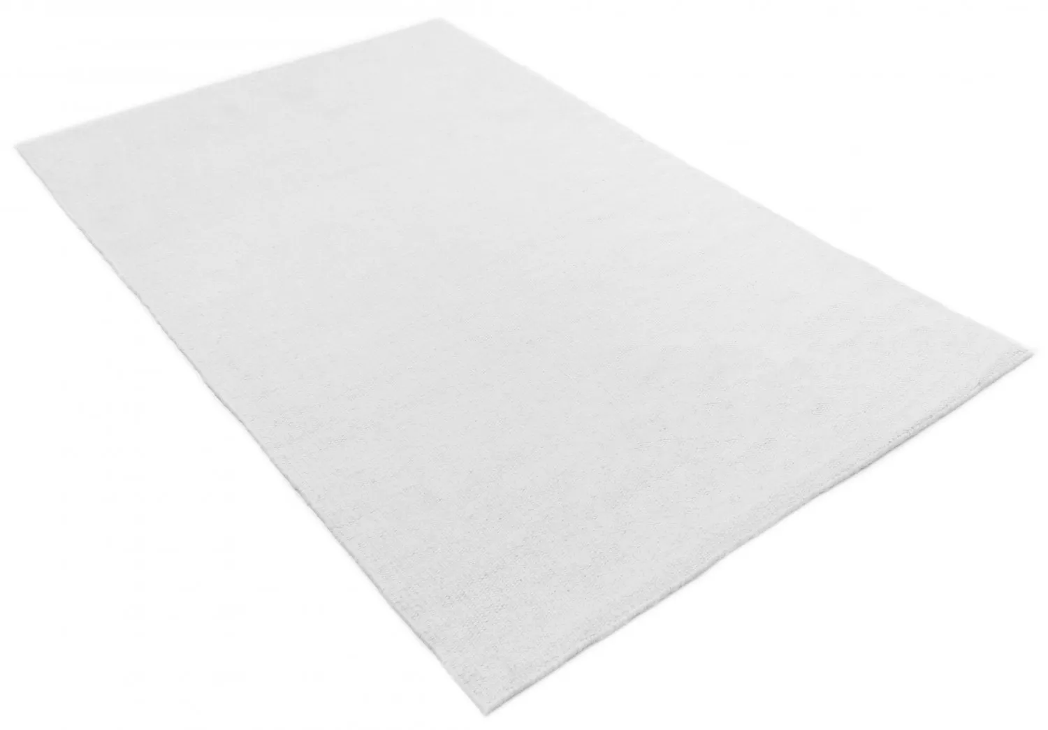 Wool rug - Dhurry (white)
