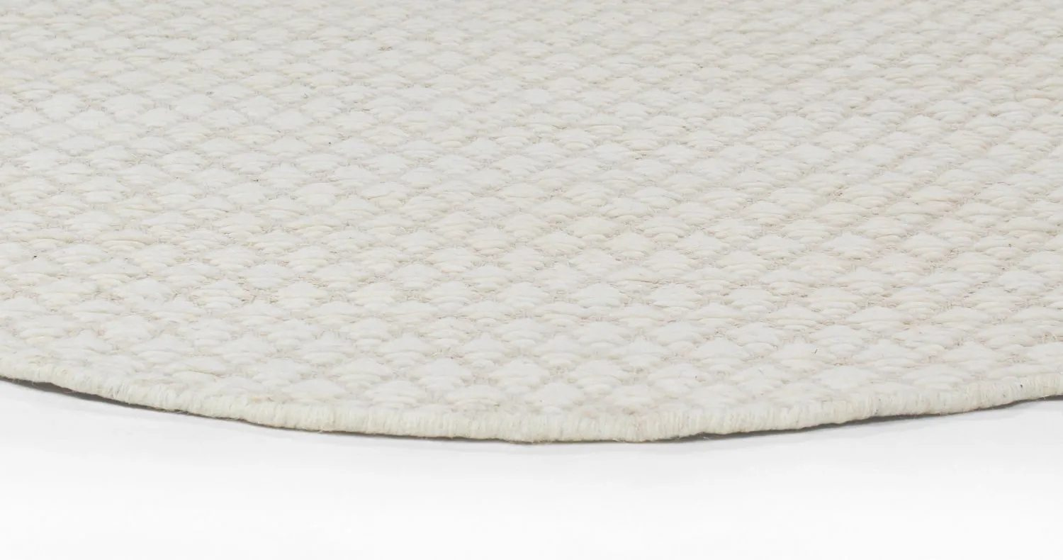 Round rug - Belize (beige)