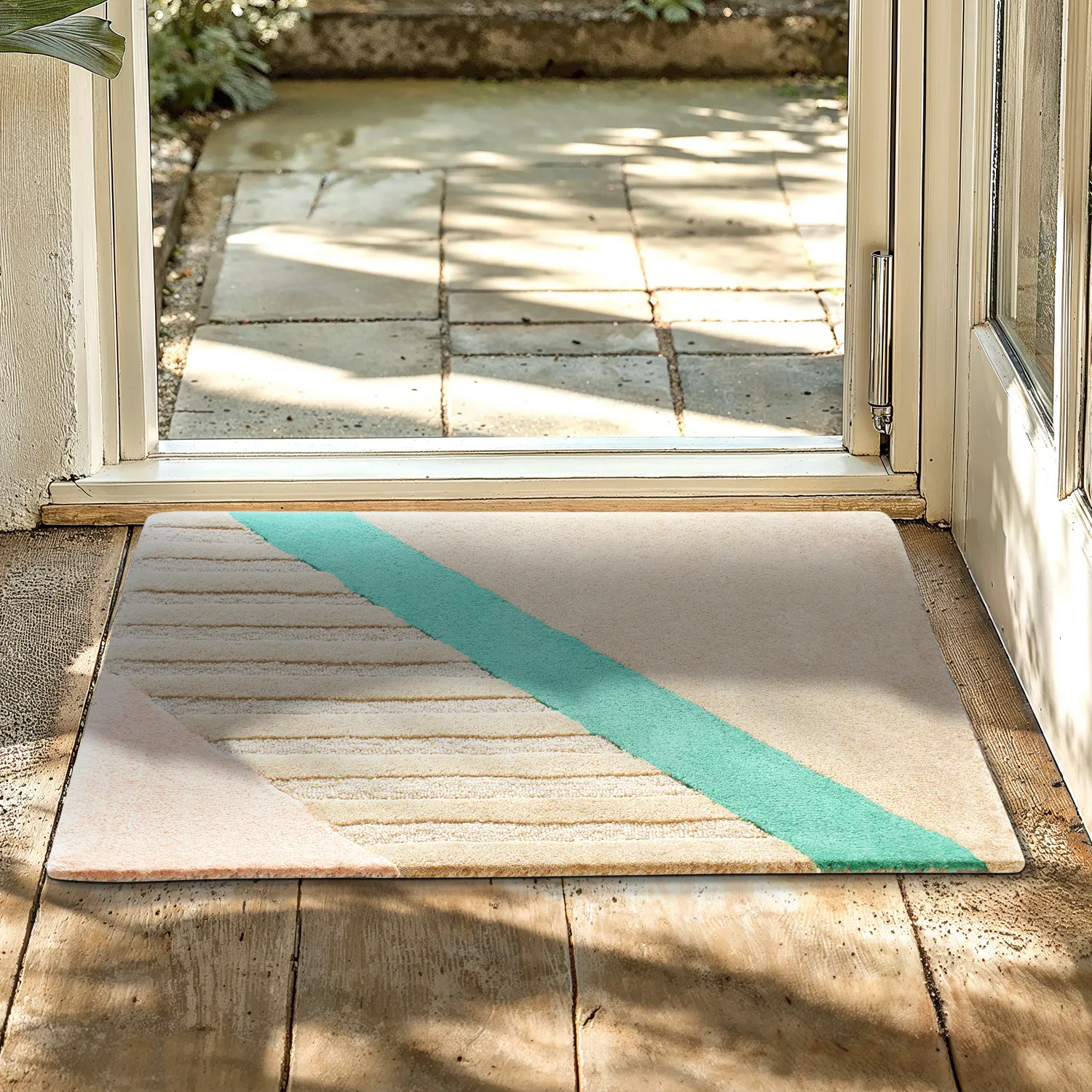 Door mat - Ferdo (beige/multi)