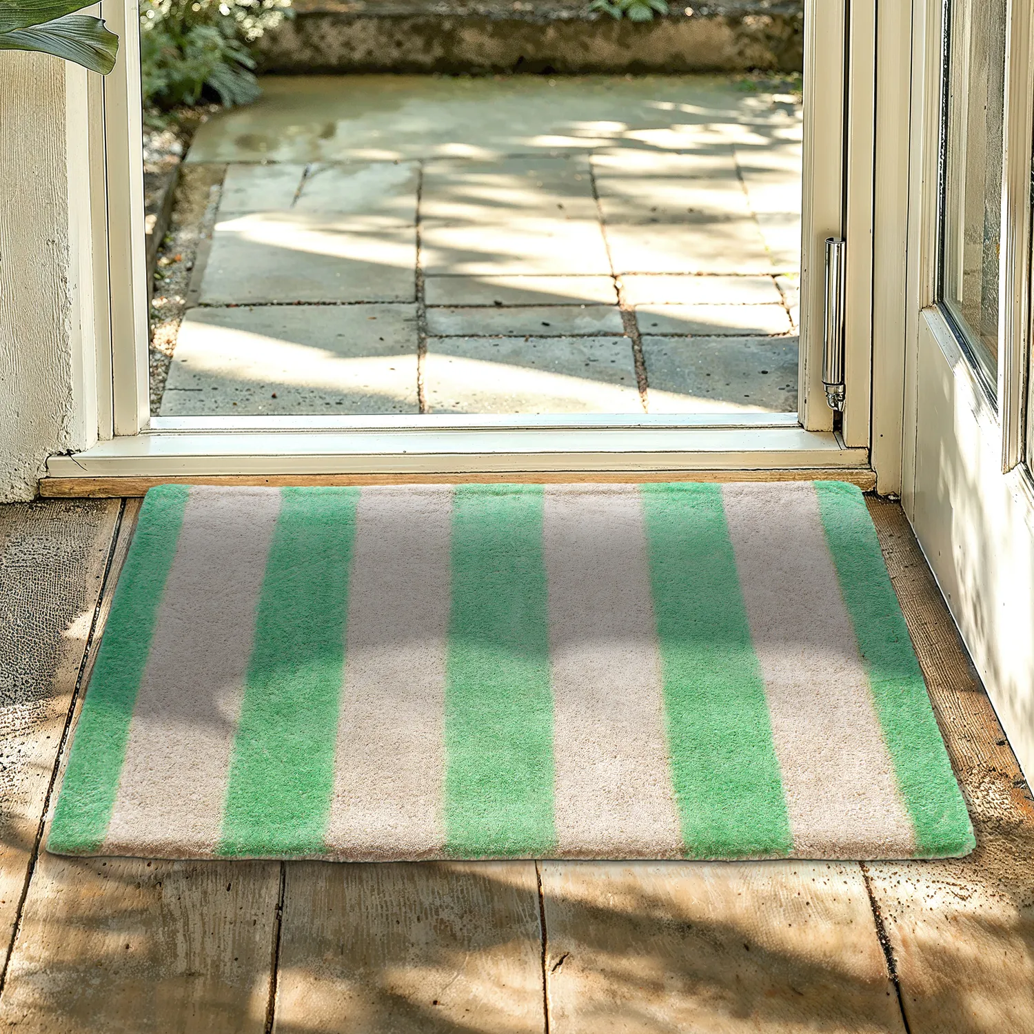 Door mat - Maida (green/beige)