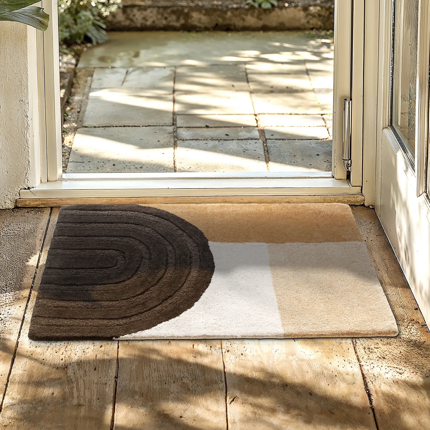 Door mat - Anila (brown/multi)