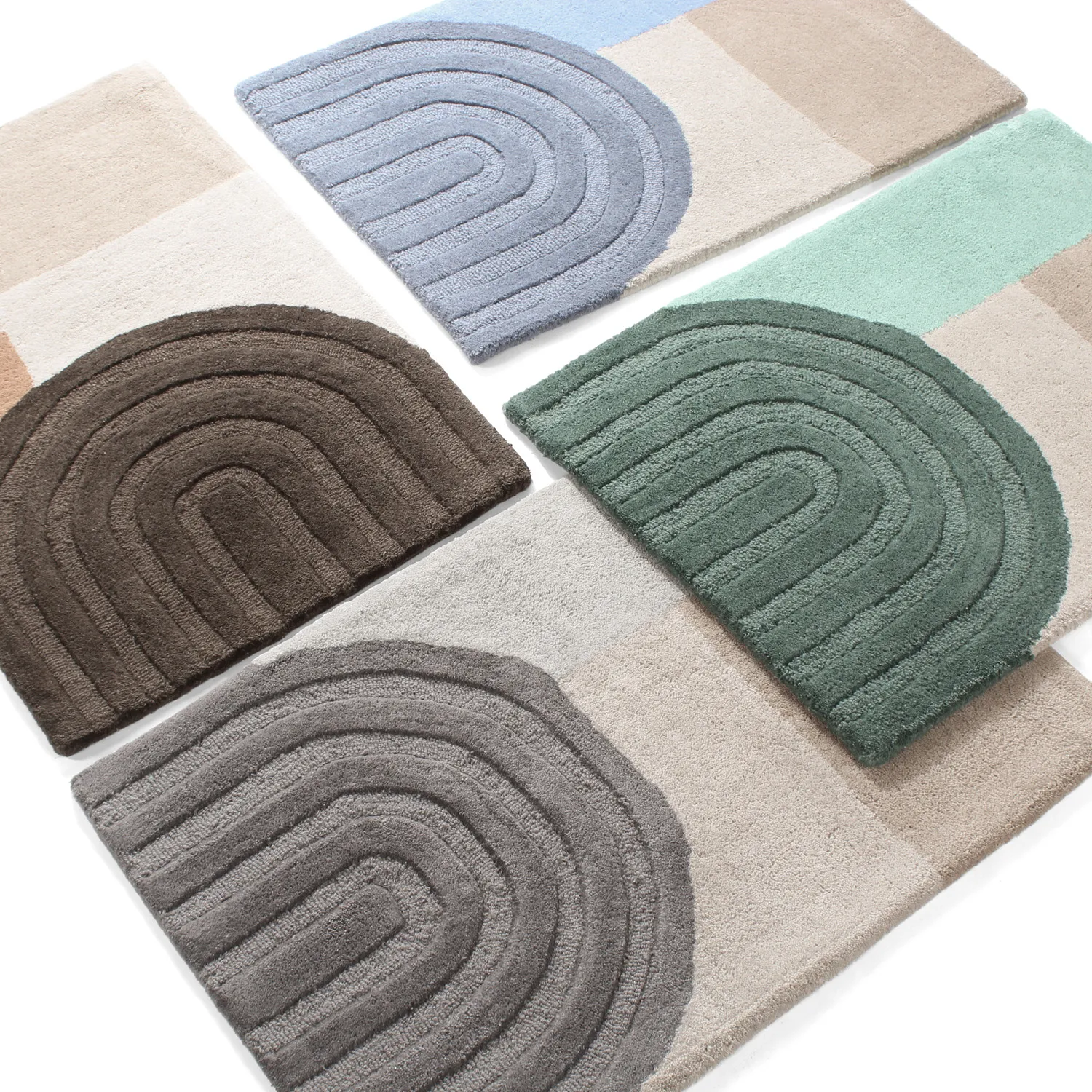 Door mat - Anila (brown/multi)