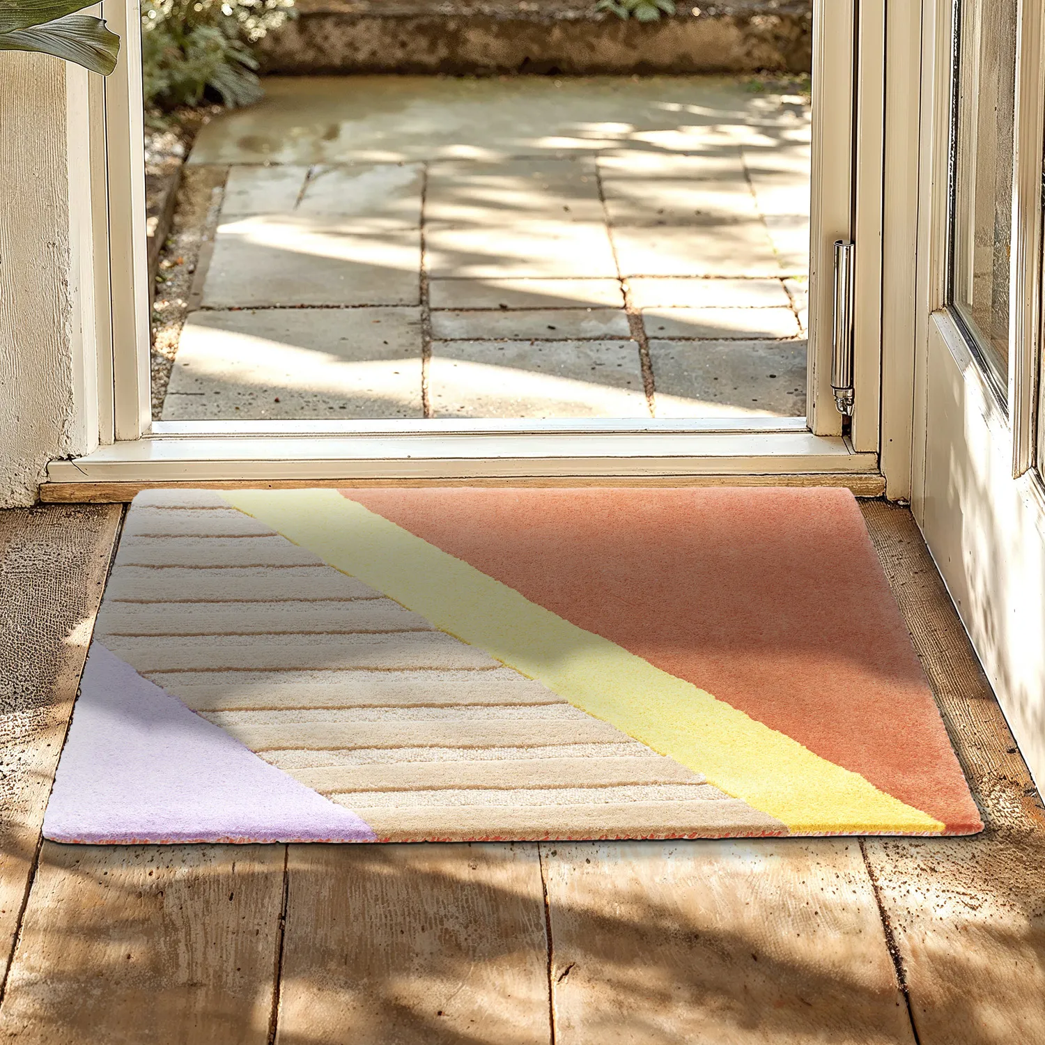 Door mat - Ferdo (red/multi)