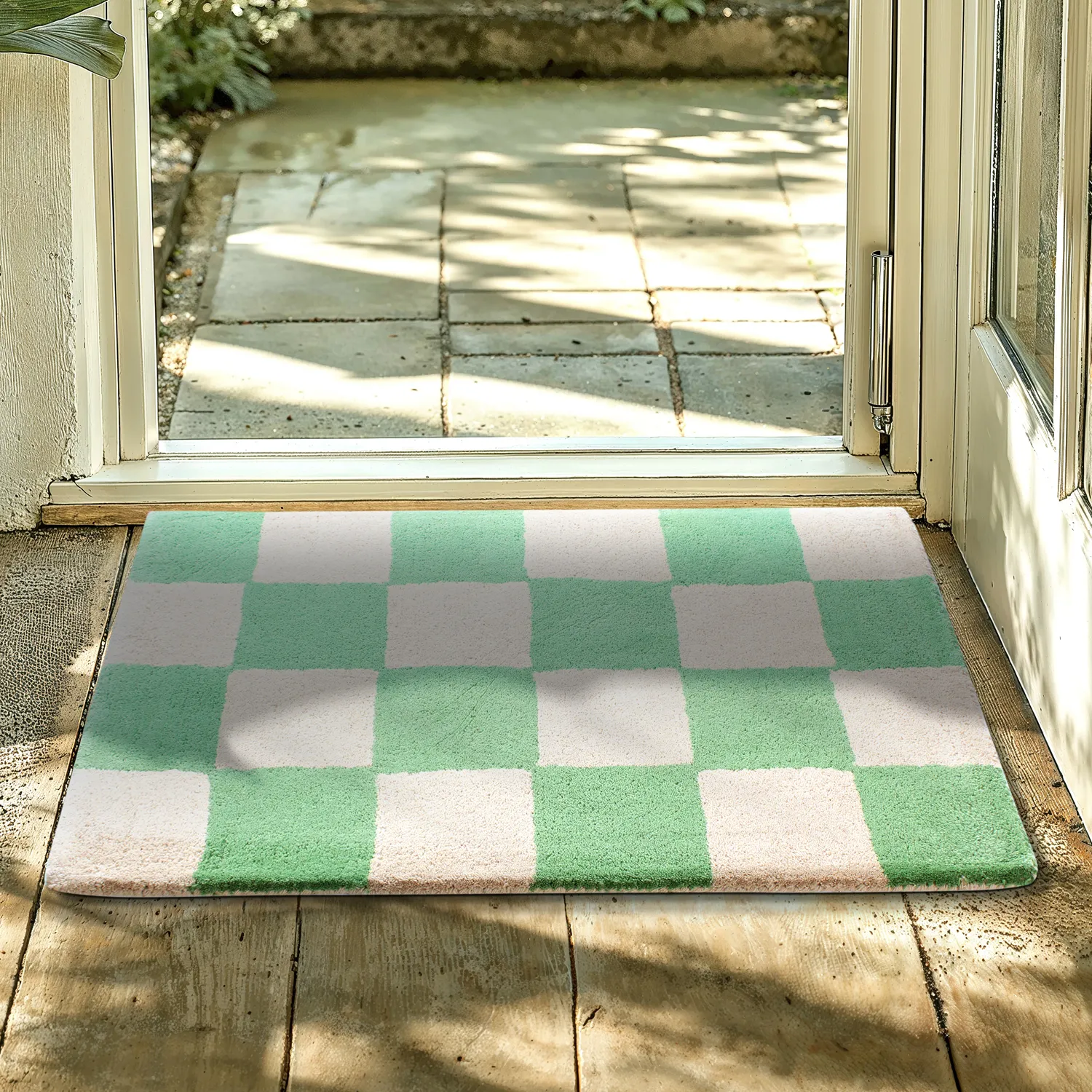 Door mat - Lovre (green/beige)
