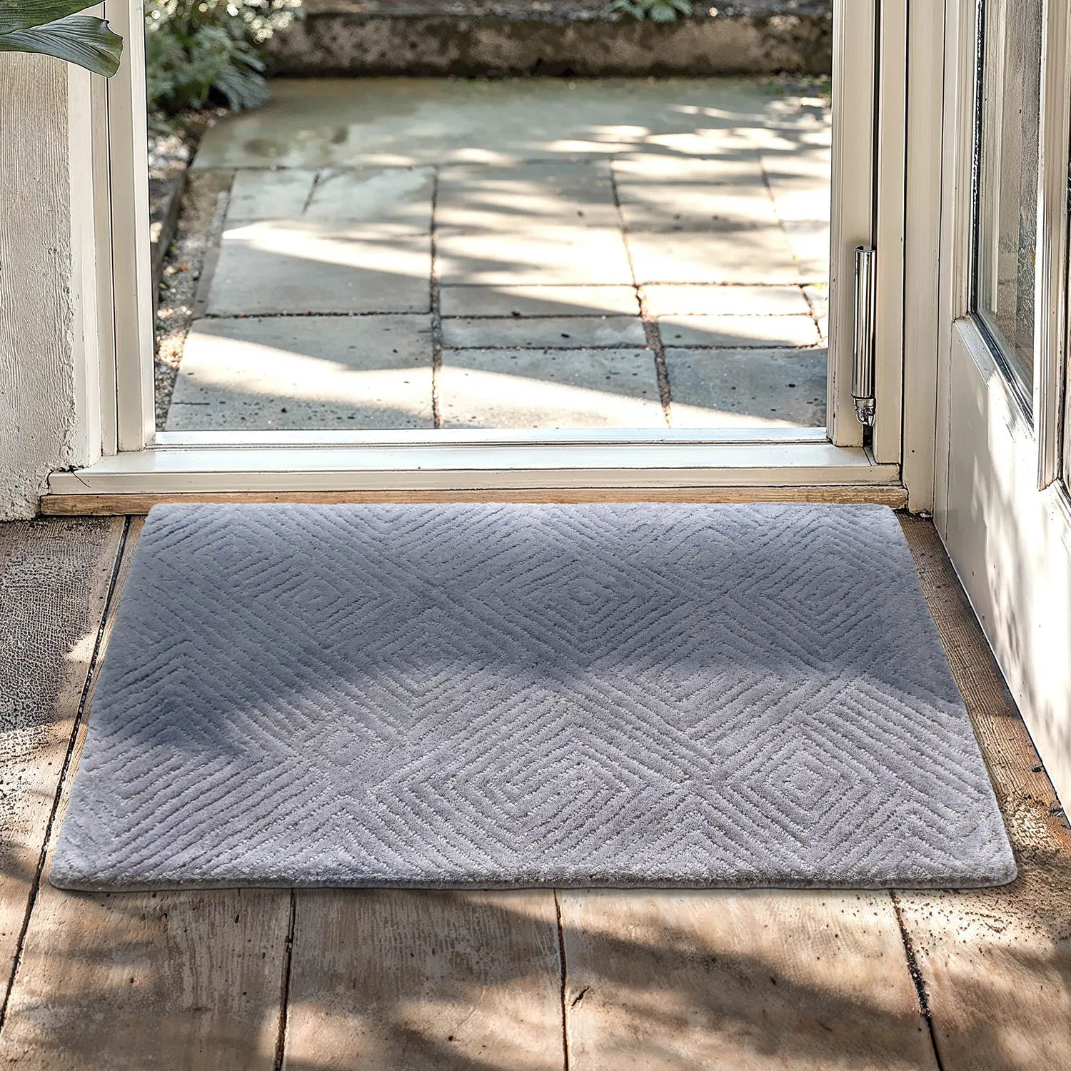 Door mat - Nevena (blue)