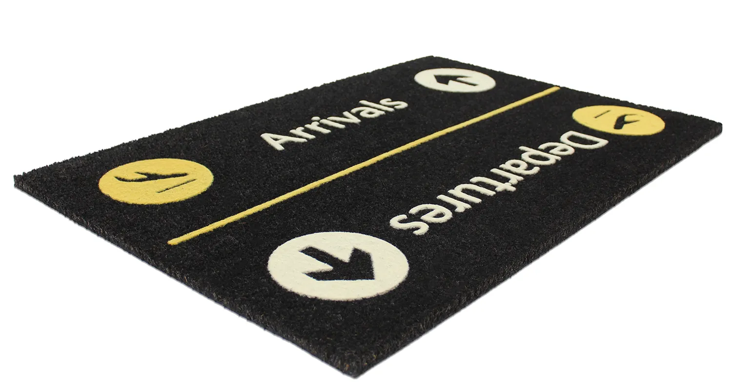 Door mat - Airport (black)