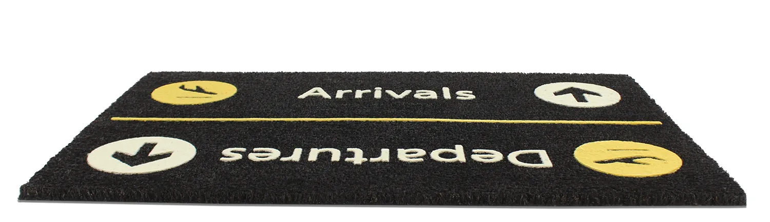Door mat - Airport (black)
