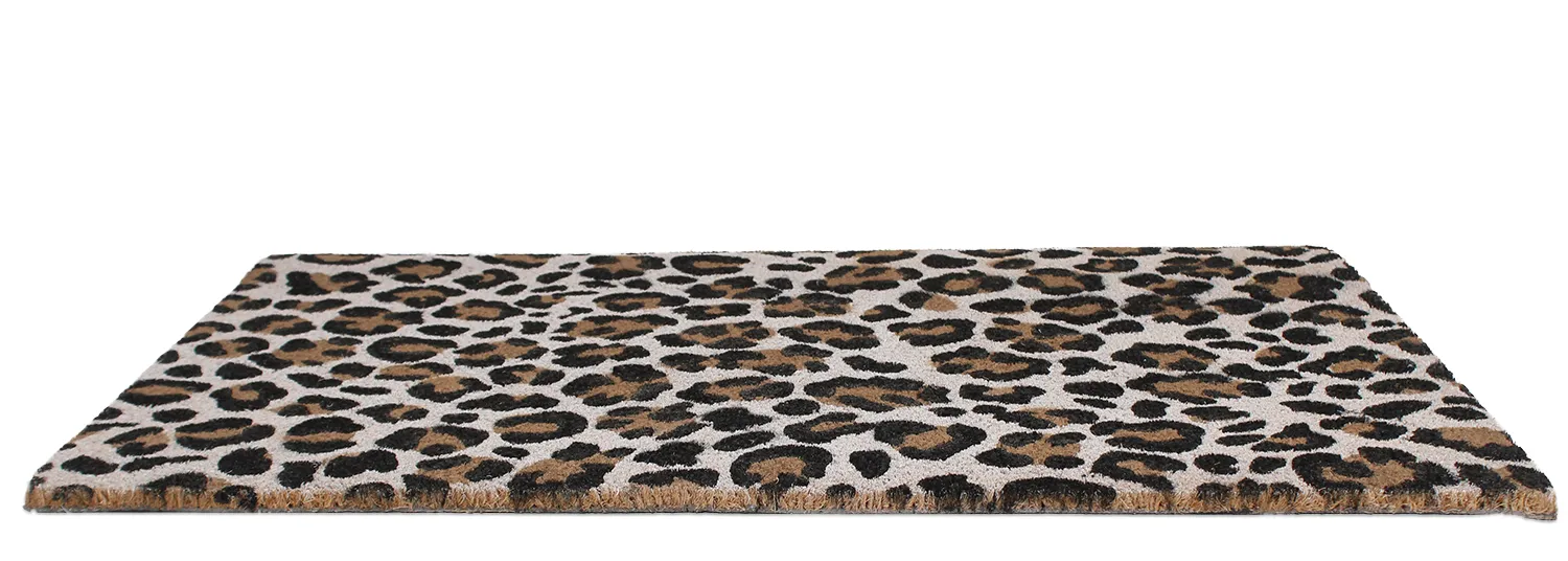 Door mat - Leo (black/white)