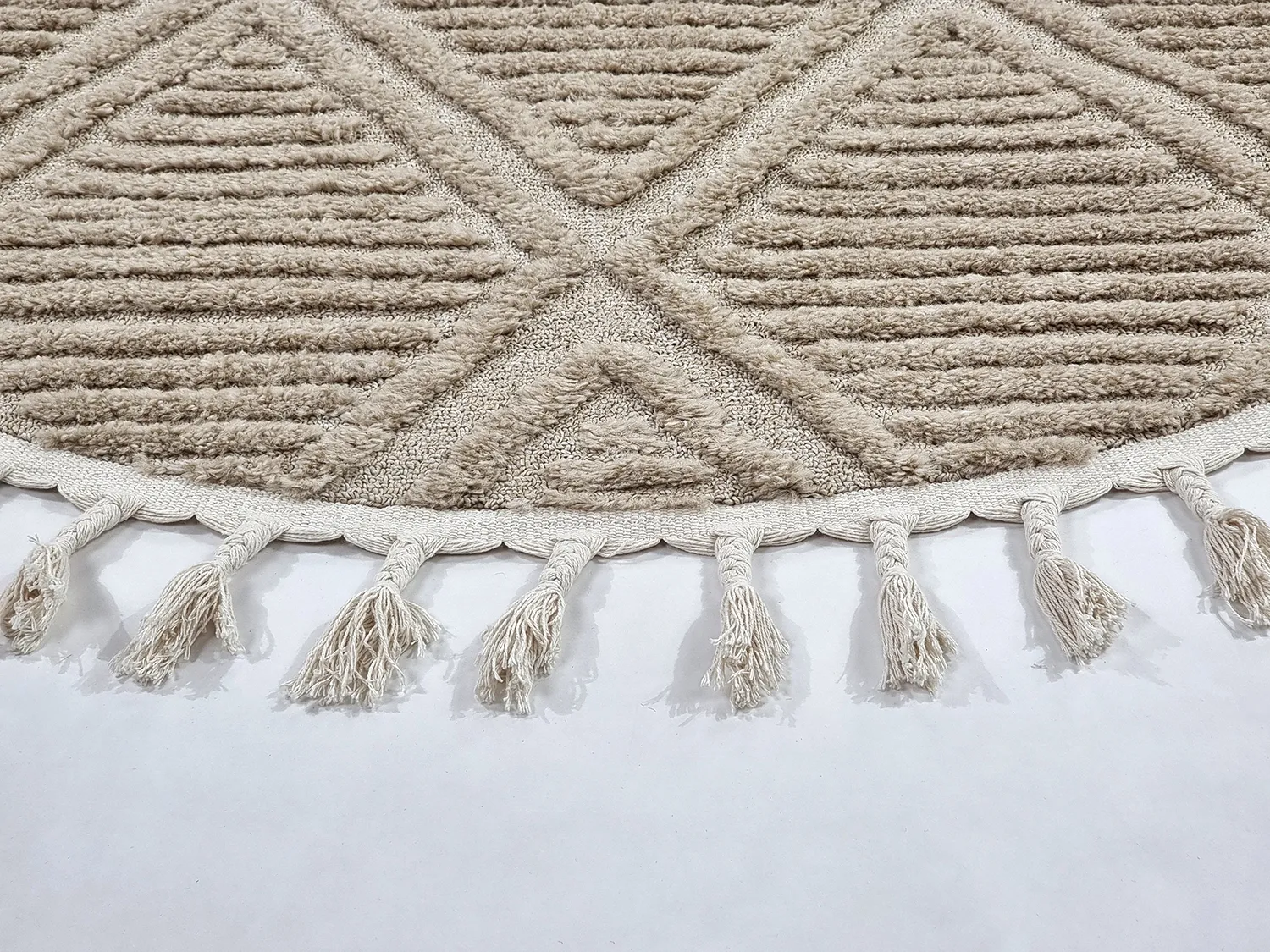 Round rug - Dover (beige)