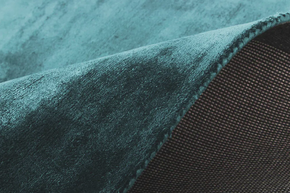 Viscose rug - Jodhpur Special Luxury Edition (turquoise)