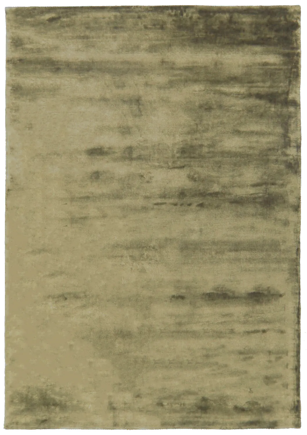 Viscose rug - Jodhpur Special Luxury Edition (olive green)