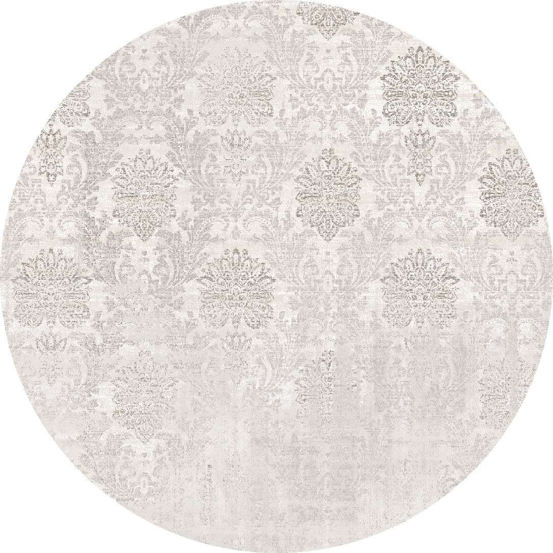 Round rug - Abyar (grey)