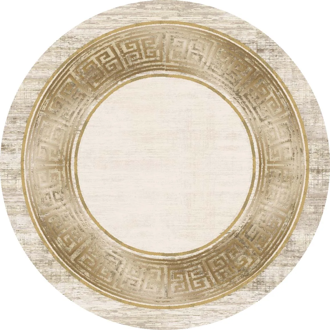 Round rug - Tilos (beige)