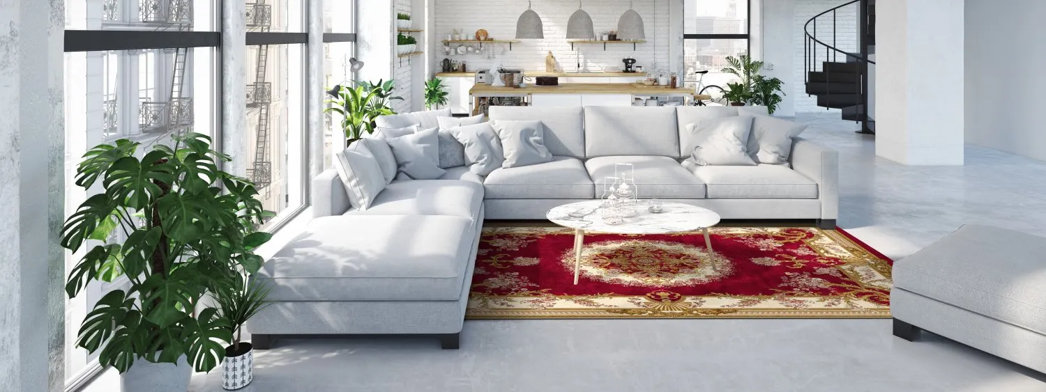 Wilton rug - Lukla (red)