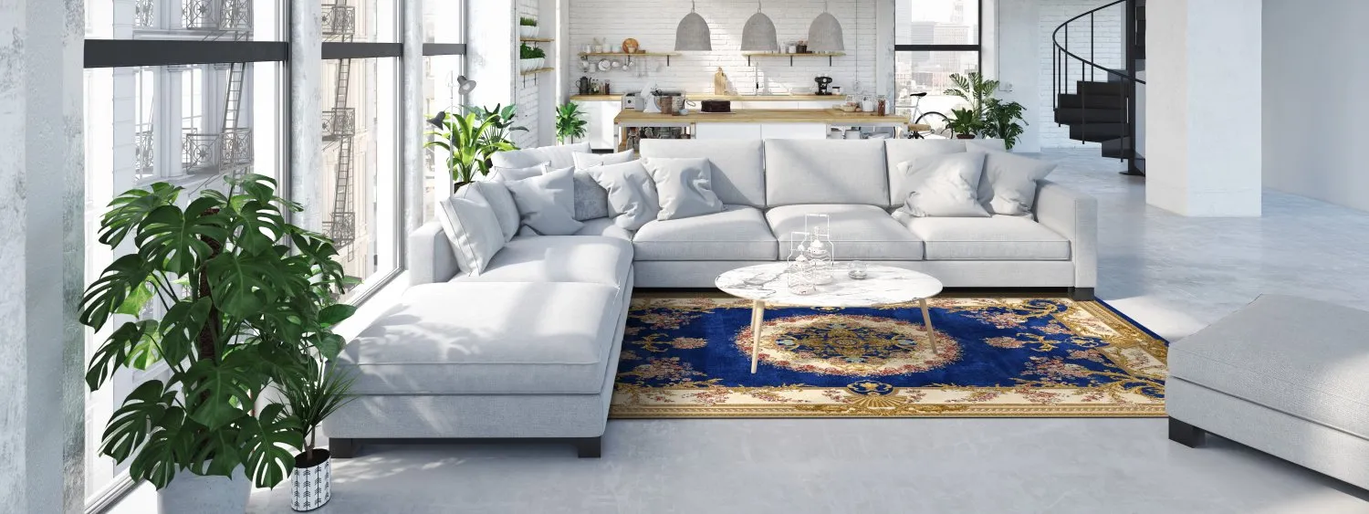Wilton rug - Marand (blue)