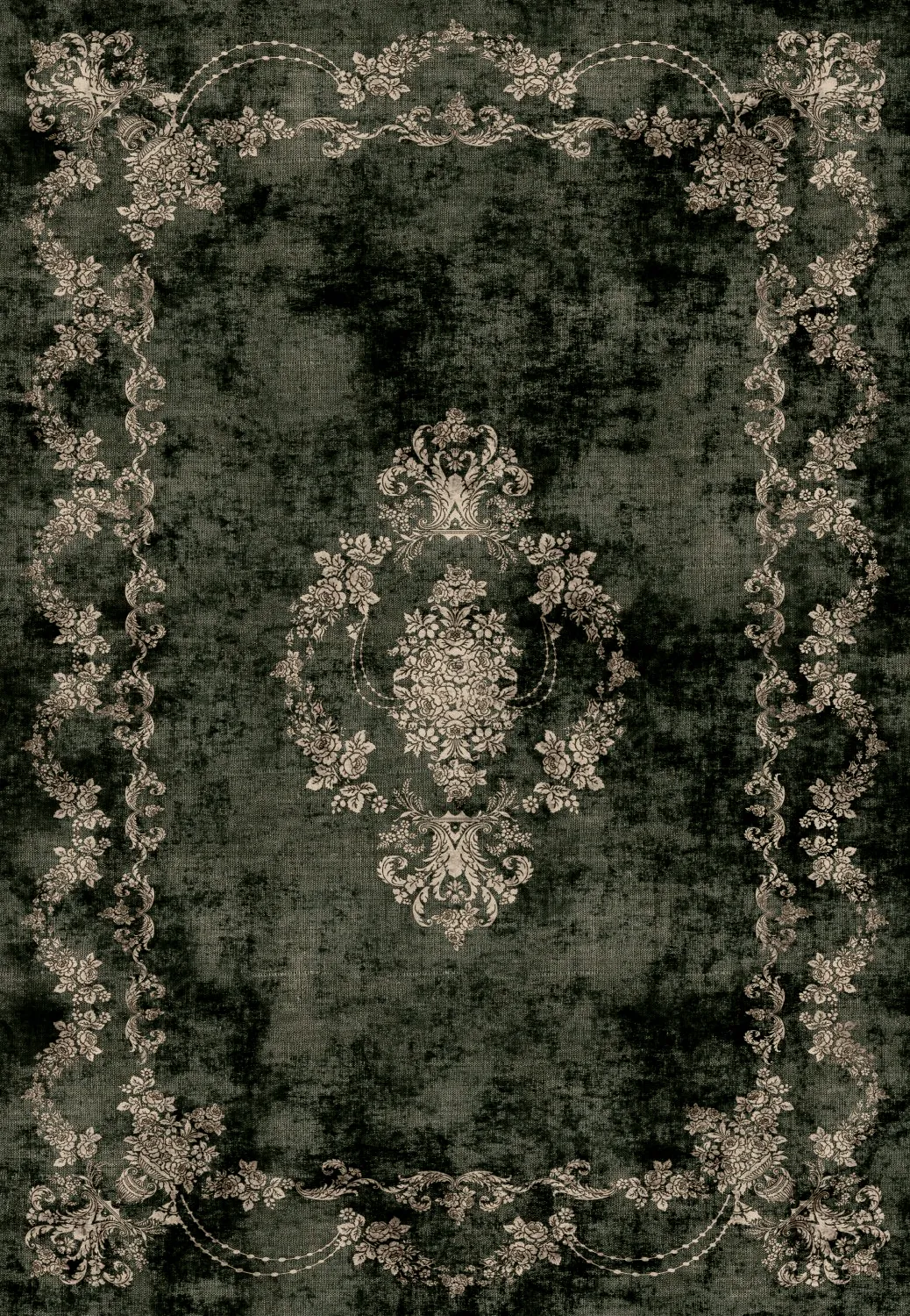 Wilton rug - Taknis (dark green)