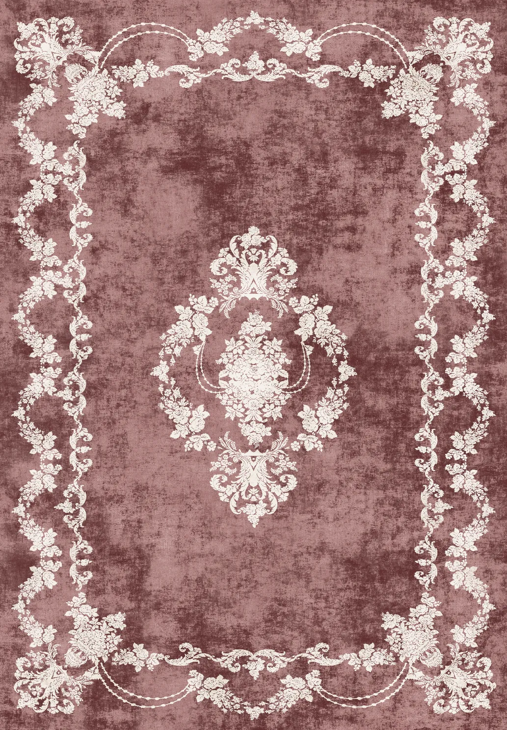 Wilton rug - Taknis (red)