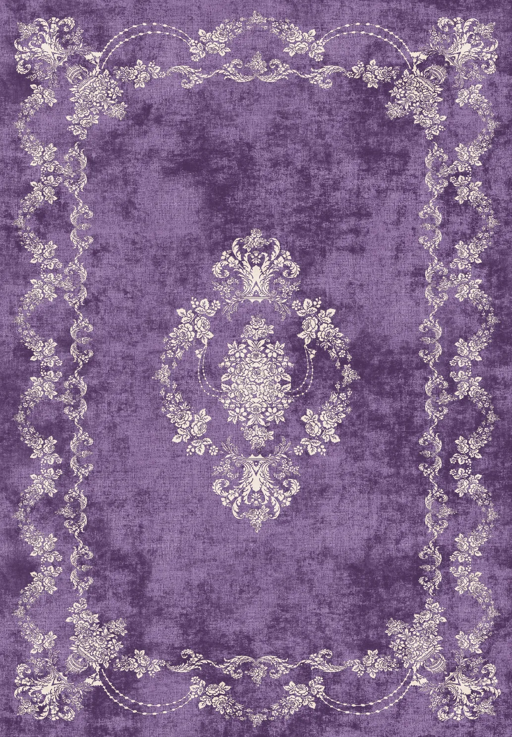 Wilton rug - Taknis (purple)