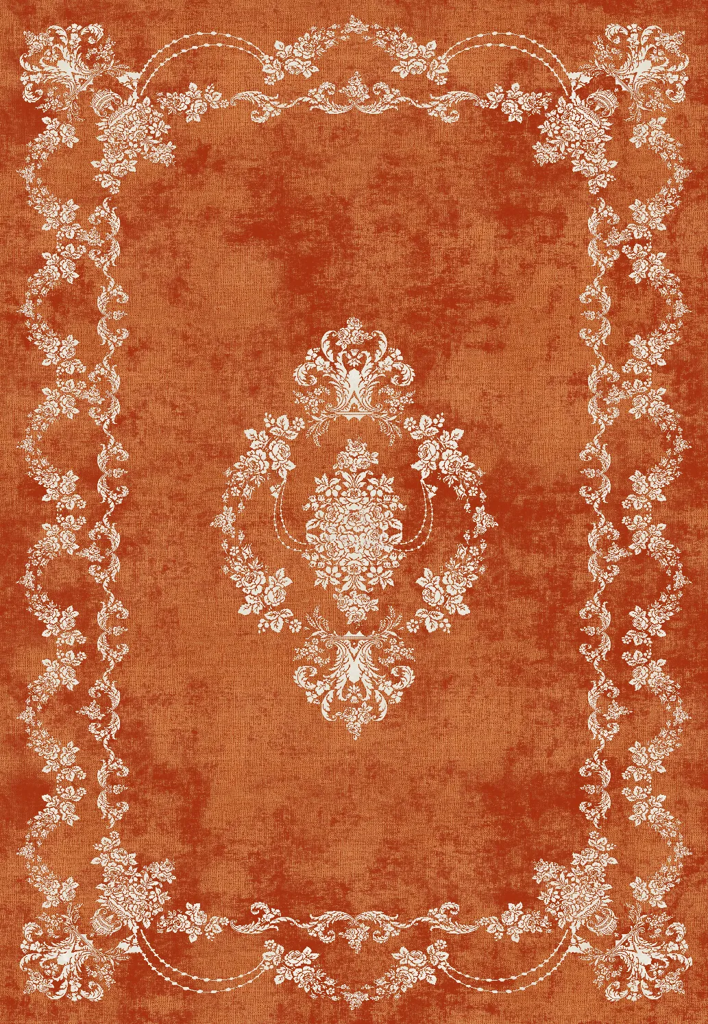 Wilton rug - Taknis (terracotta)