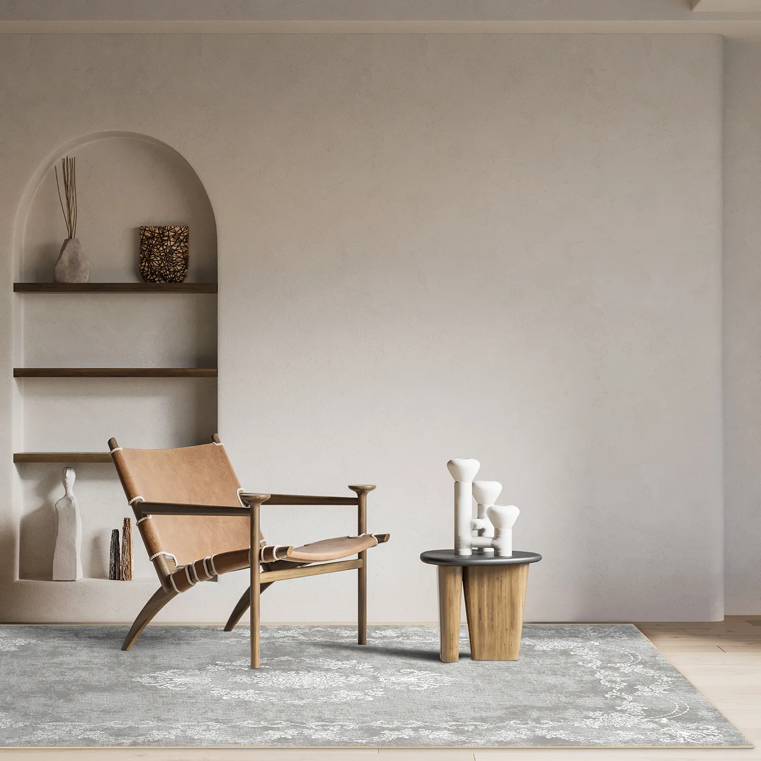 Wilton rug - Taknis (grey)