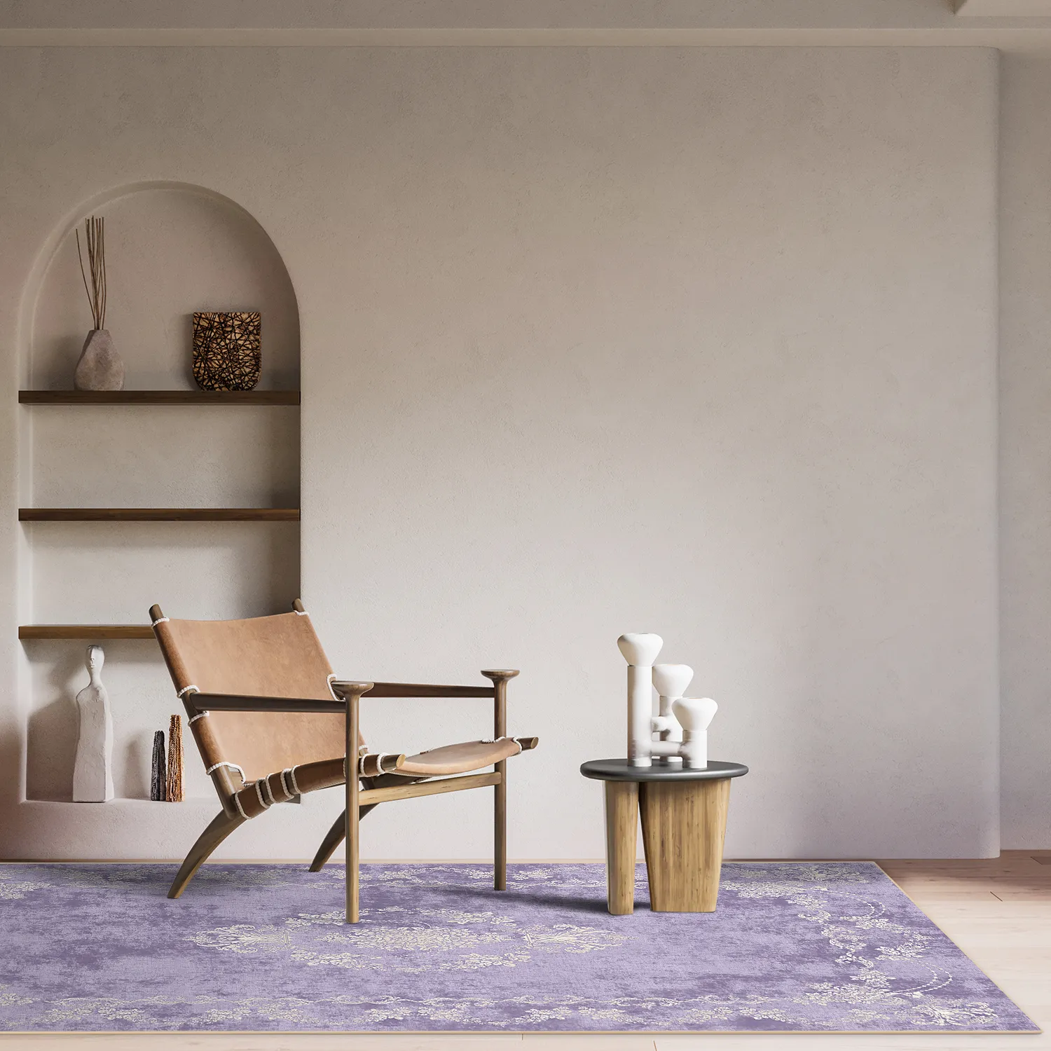 Wilton rug - Taknis (light purple)