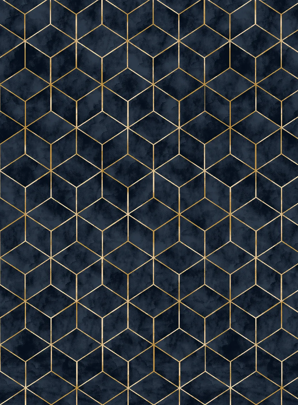 Wilton rug - Remy (dark blue)