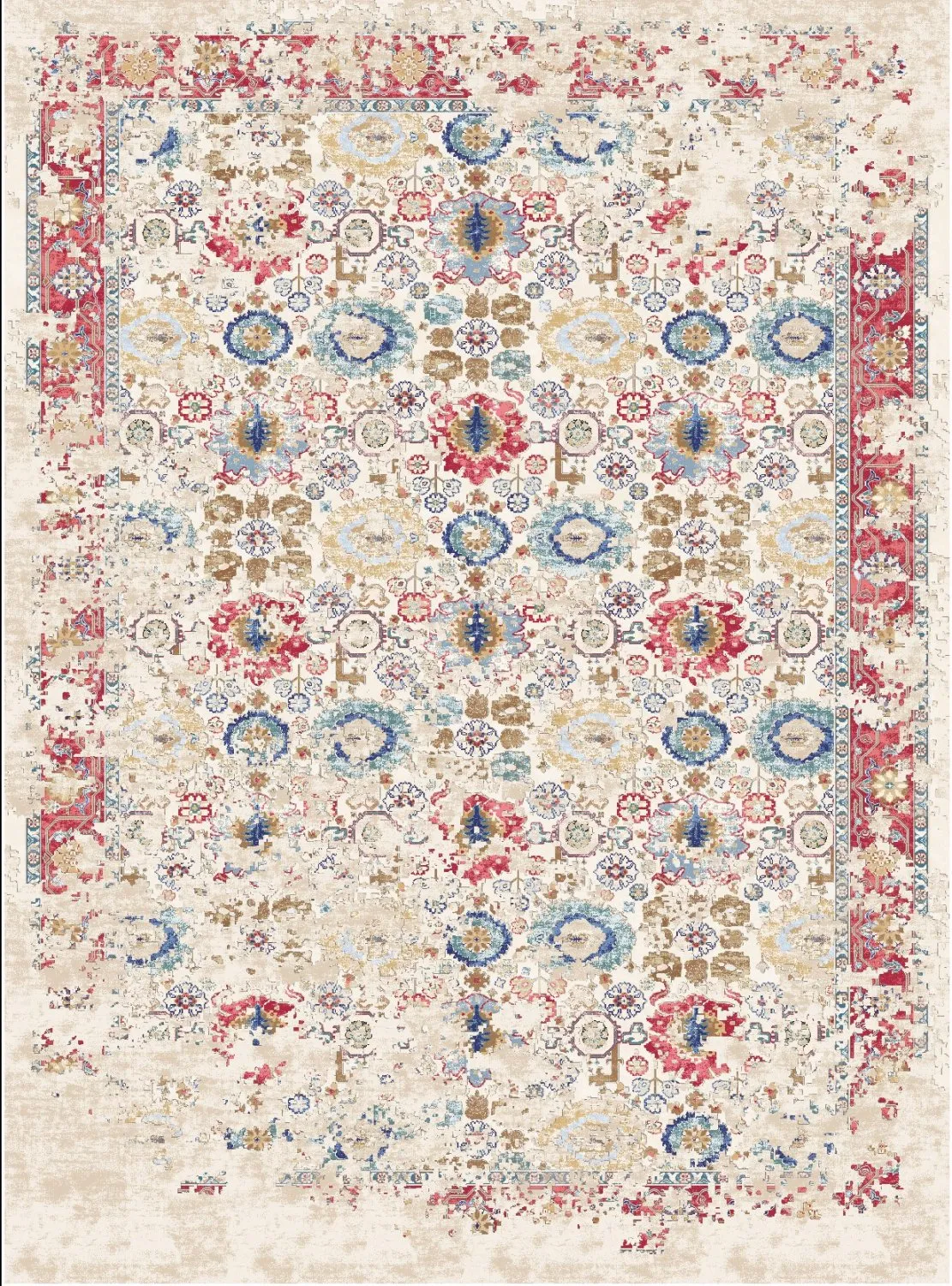 Wilton rug - Toujane (multi)
