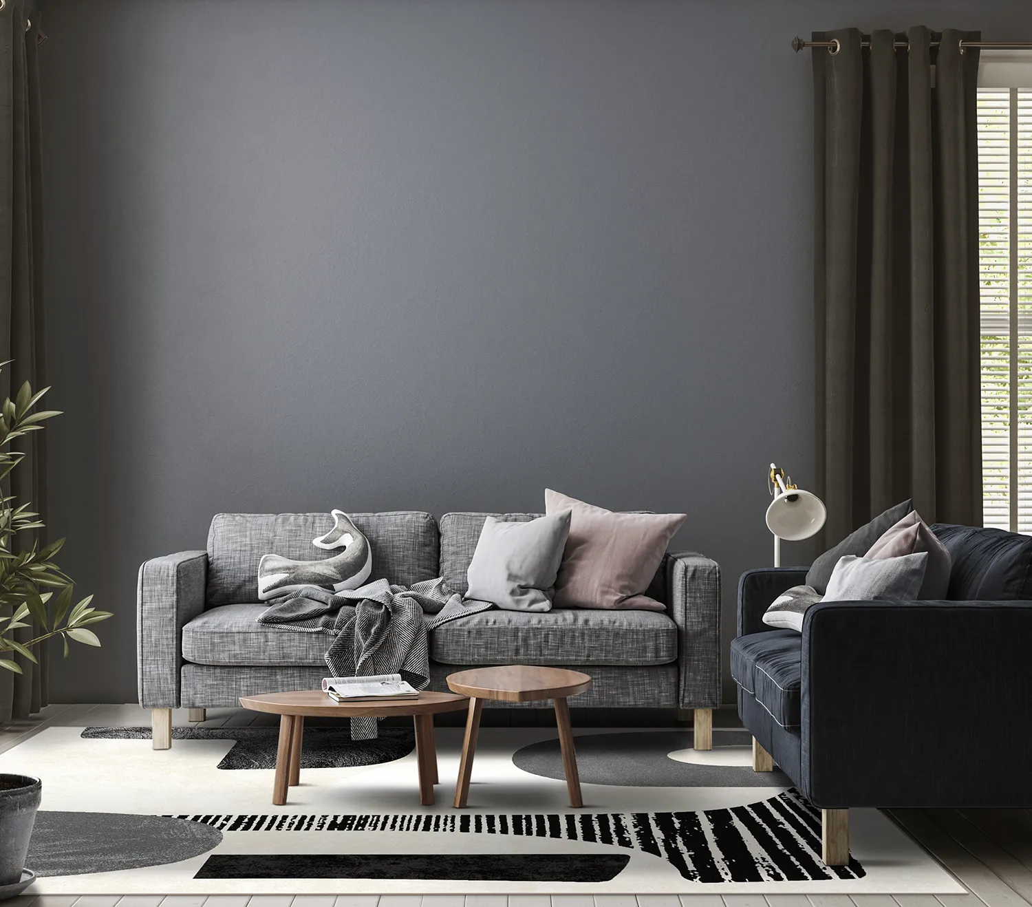 Wilton rug - Suki (beige/black)