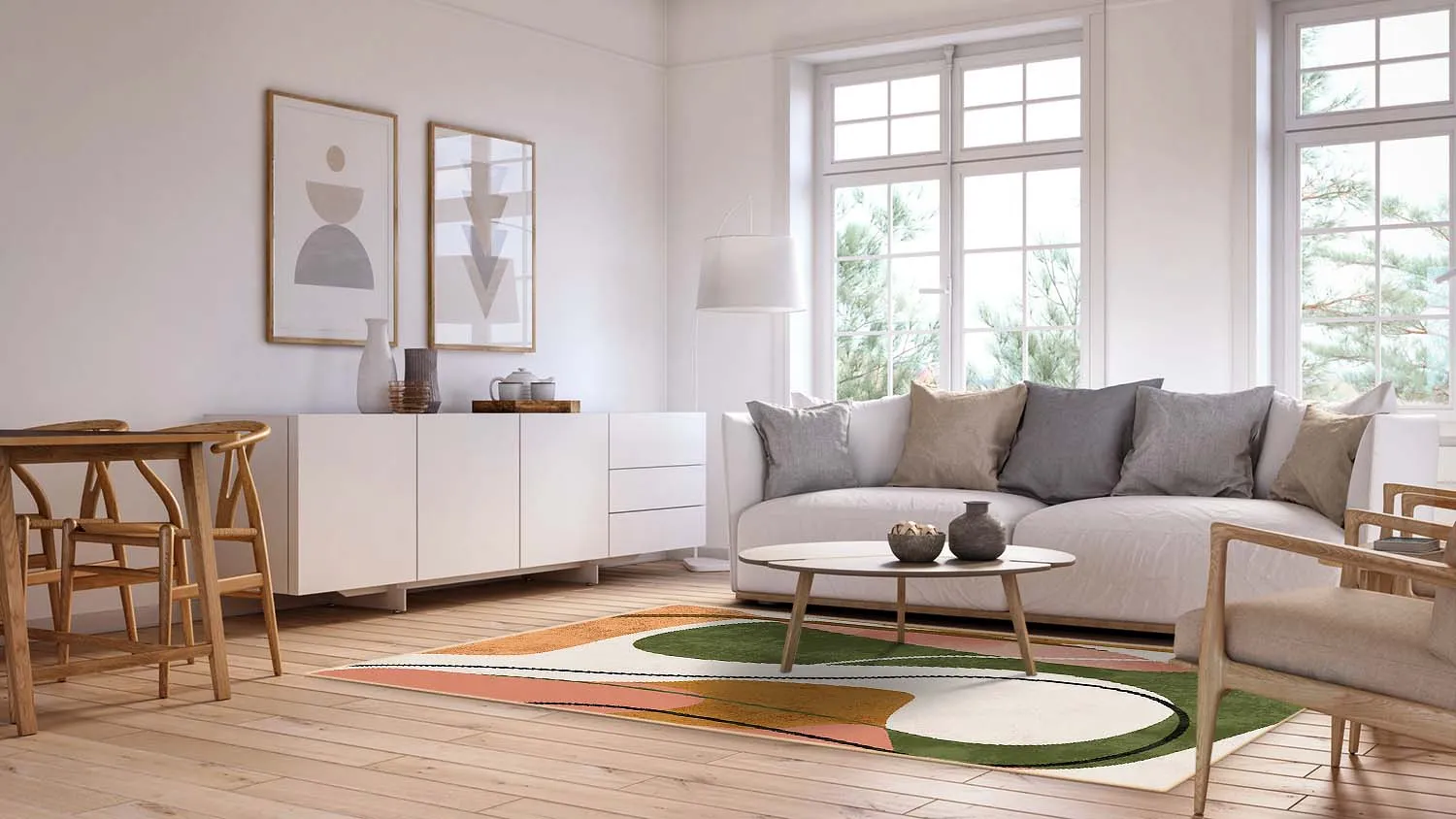 Wilton rug - Cressida (multi)