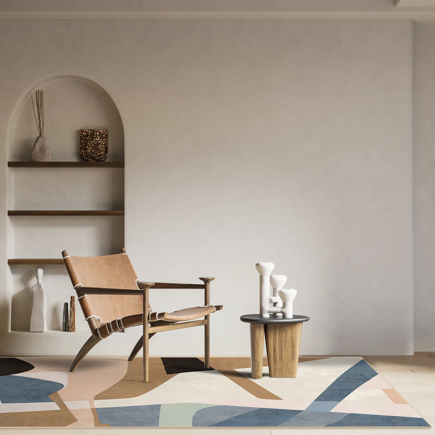 Wilton rug - Jean (beige/multi)