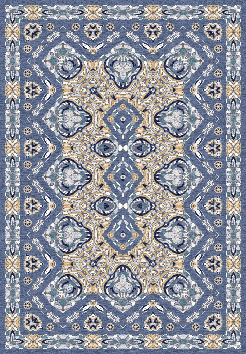 Wilton rug - Henrietta (blue)