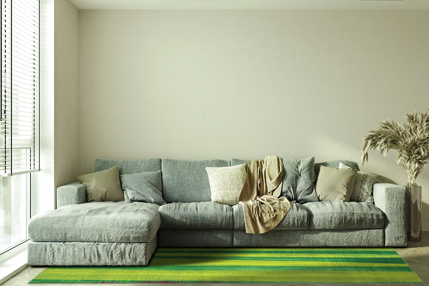 Wilton rug - Clio (green)