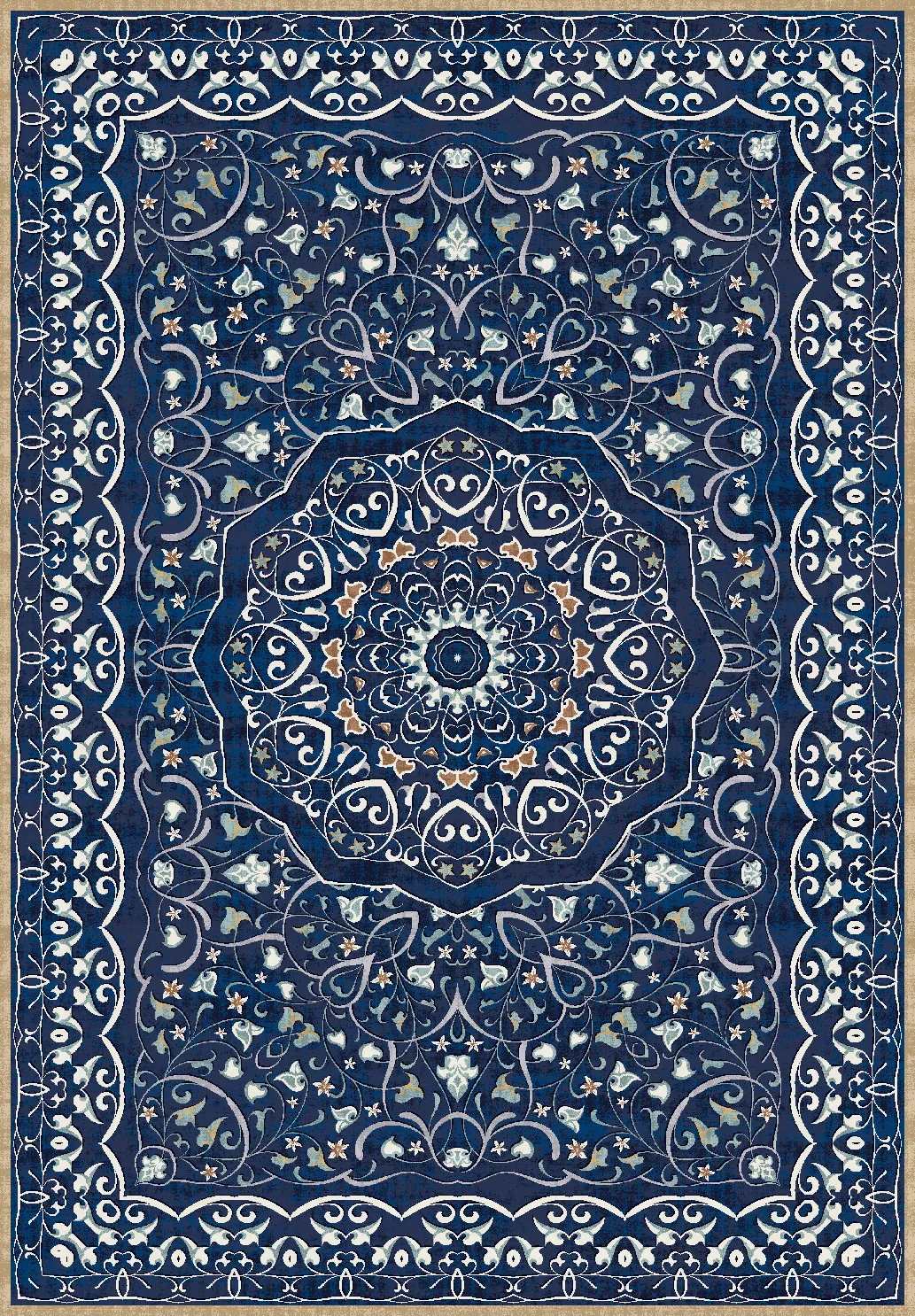 Wilton rug - Theodora (blue)