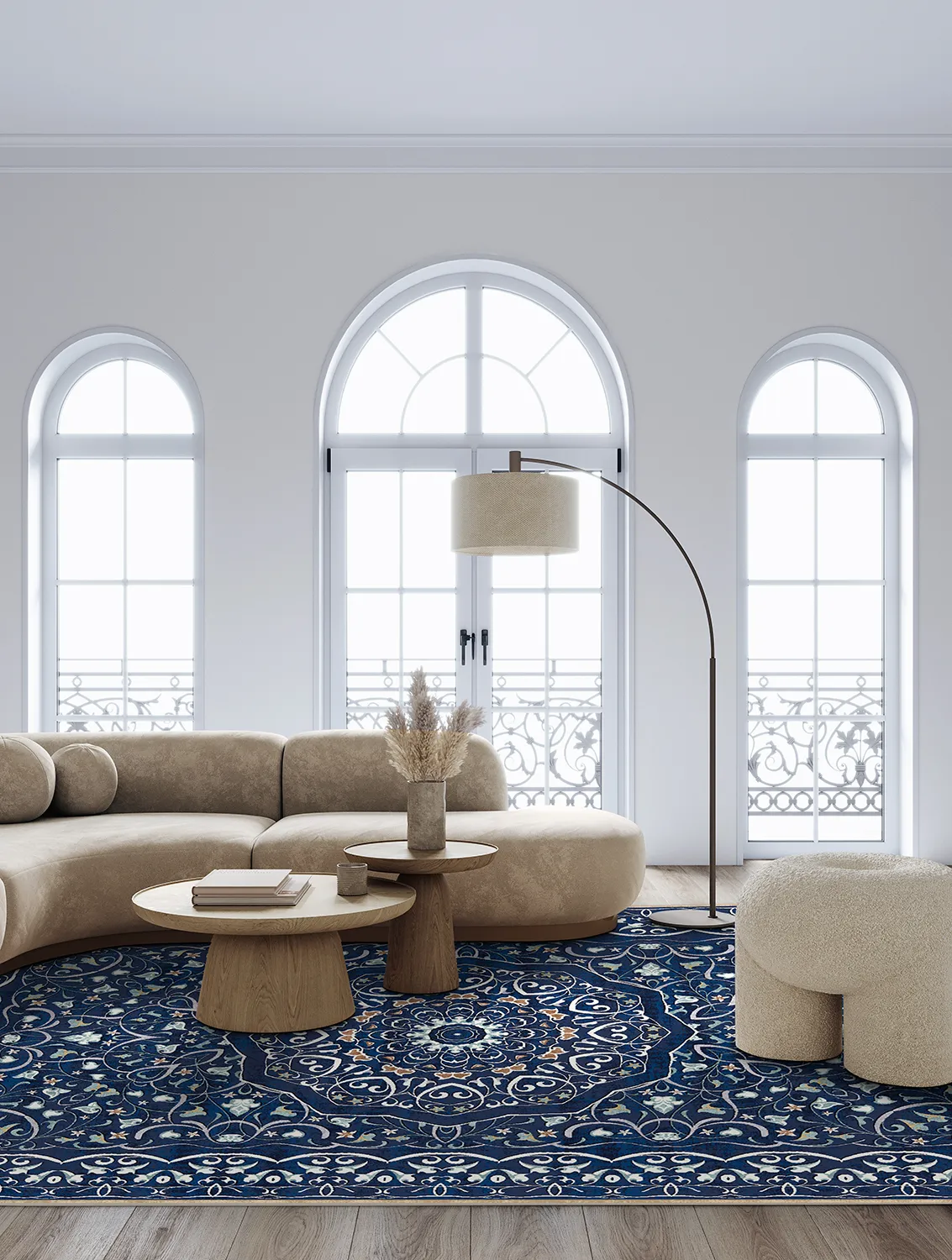 Wilton rug - Theodora (blue)