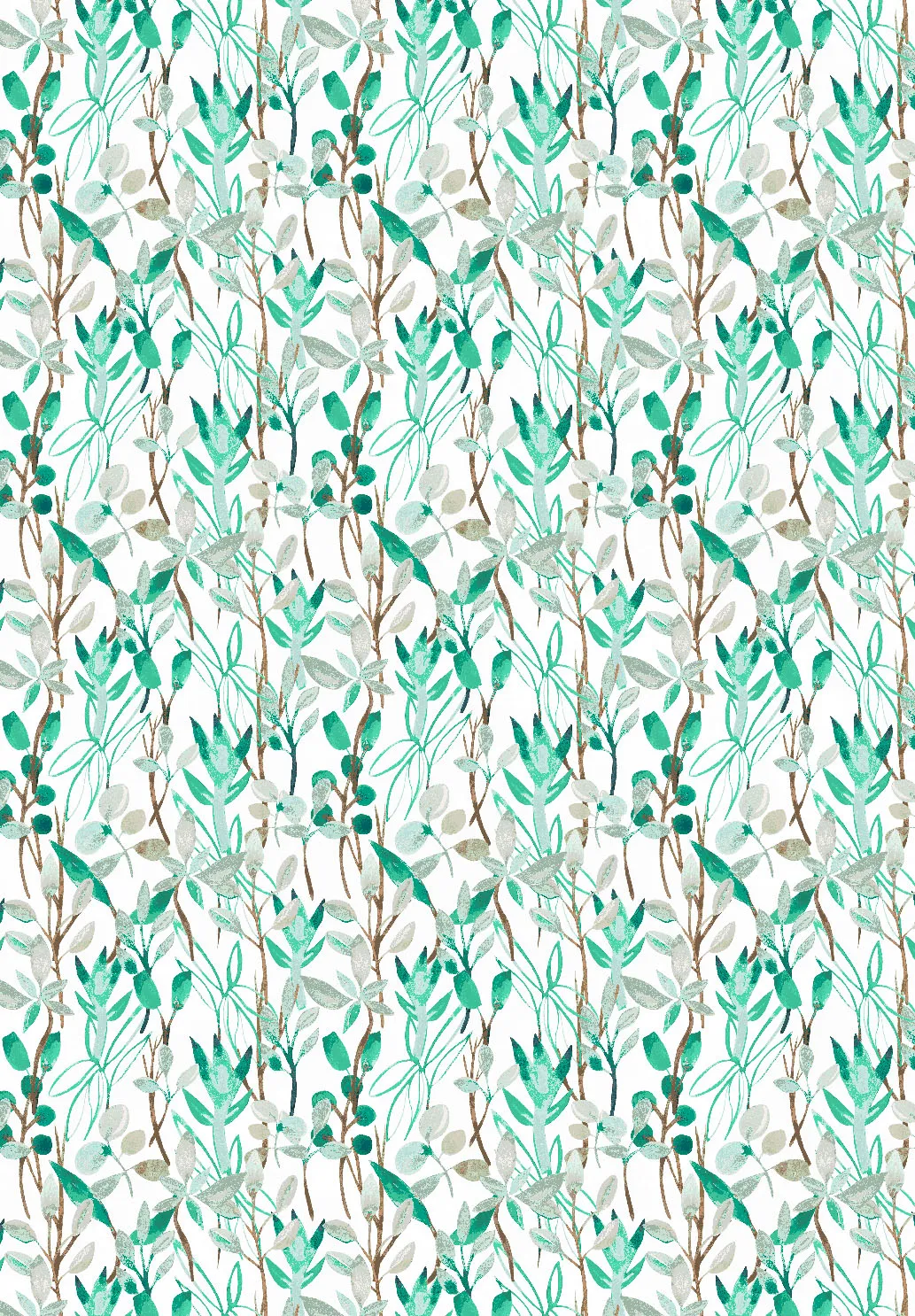 Wilton rug - Evelina (green/multi)