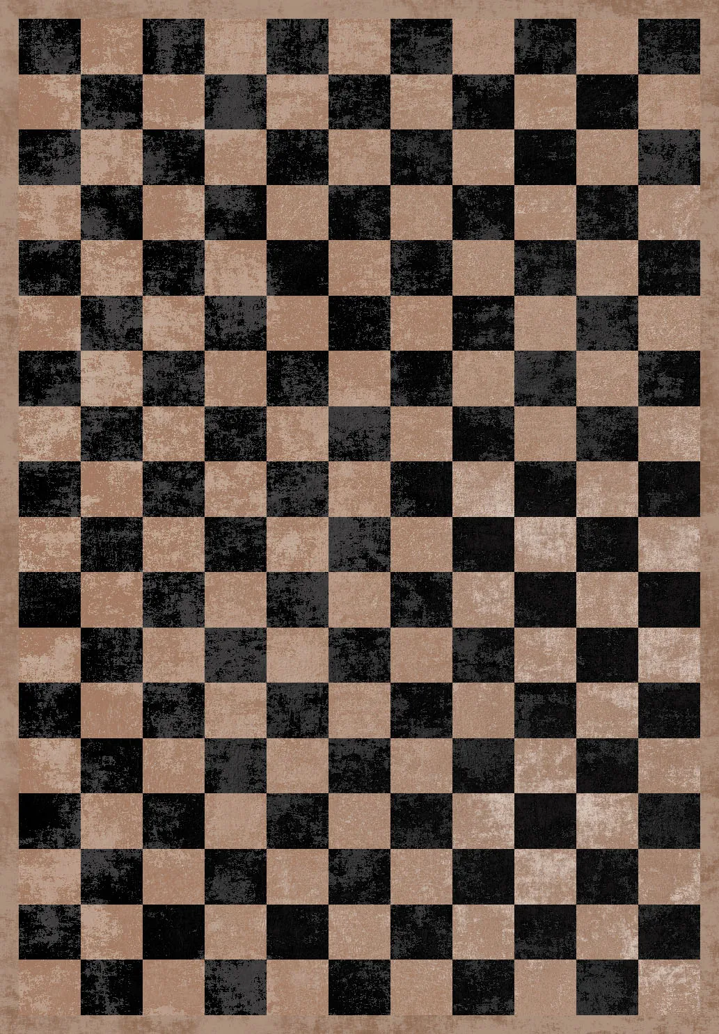 Wilton rug - Nevada (black/brown)