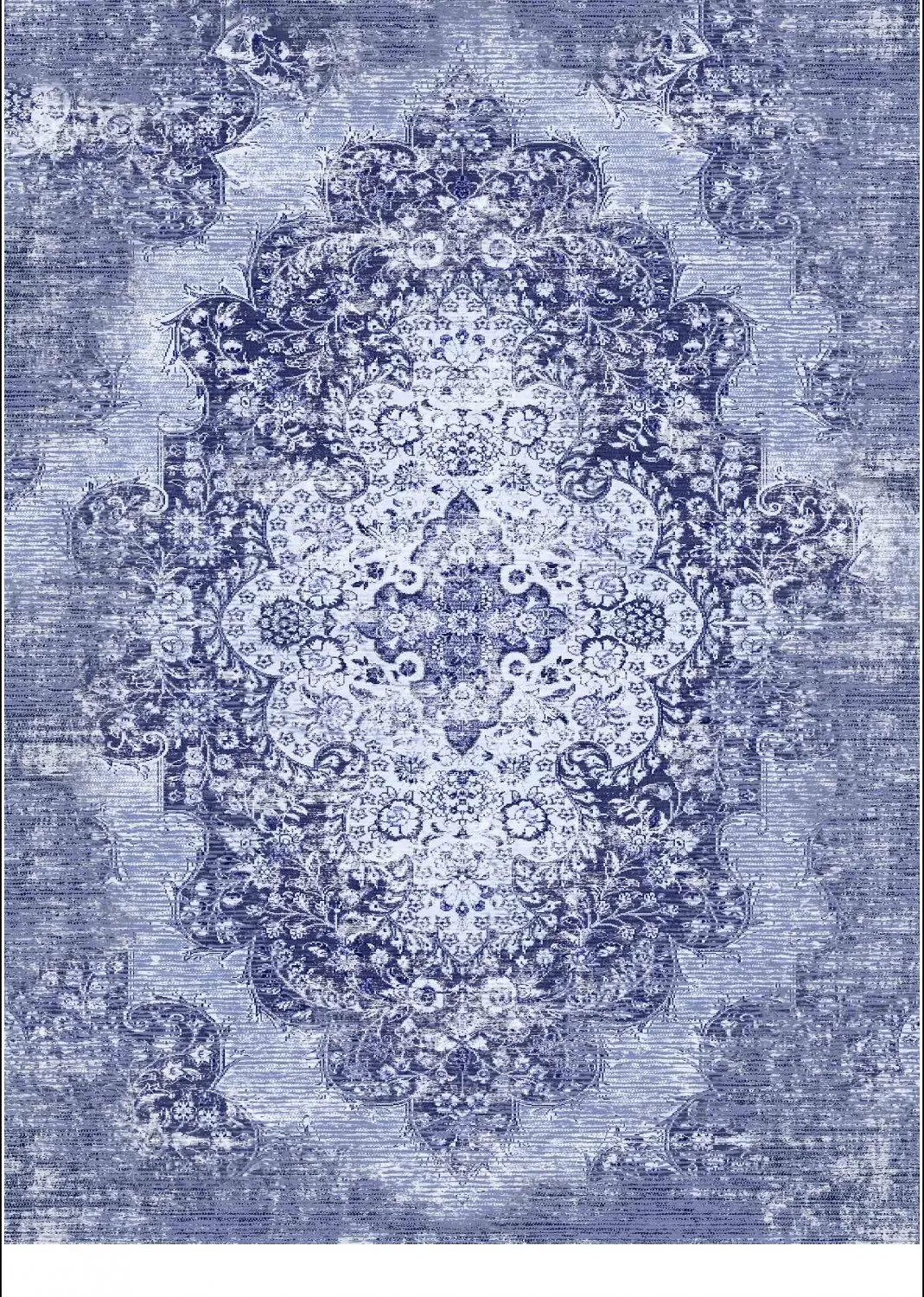 Wilton rug - Badem (blue)