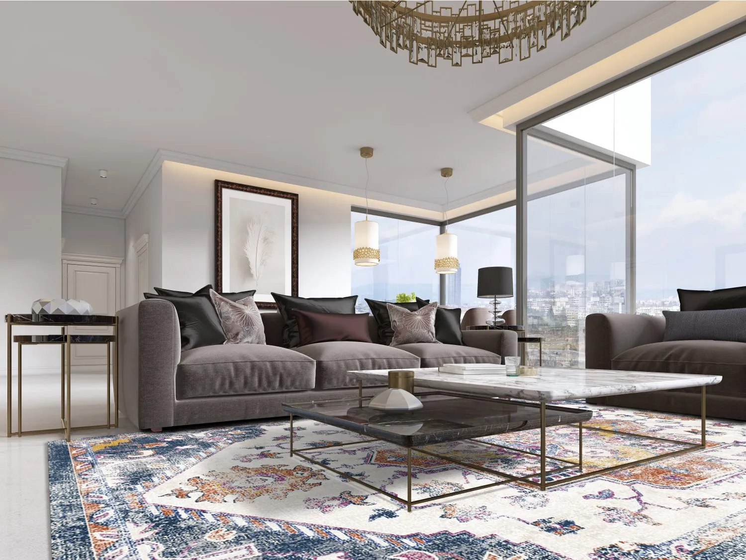 Wilton rug - Lamta (multi)