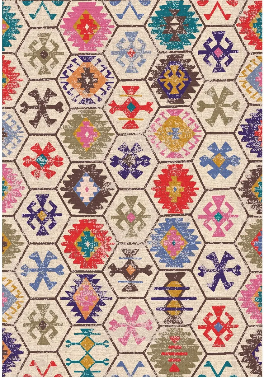 Wilton rug - Kulu (multi)